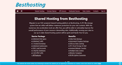 Desktop Screenshot of besthosting.name