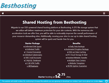 Tablet Screenshot of besthosting.name